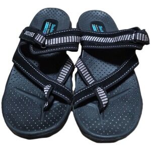 Skechers Outdoor Lifestyle Thong Sandals Women's Size 9.5 Black